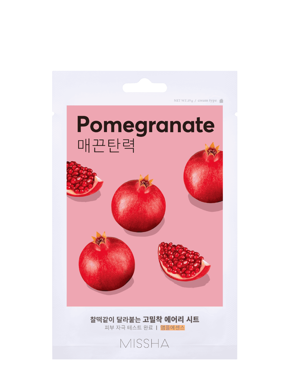 MISSHA Airy Fit Sheet Mask Ρόδι 19γρ