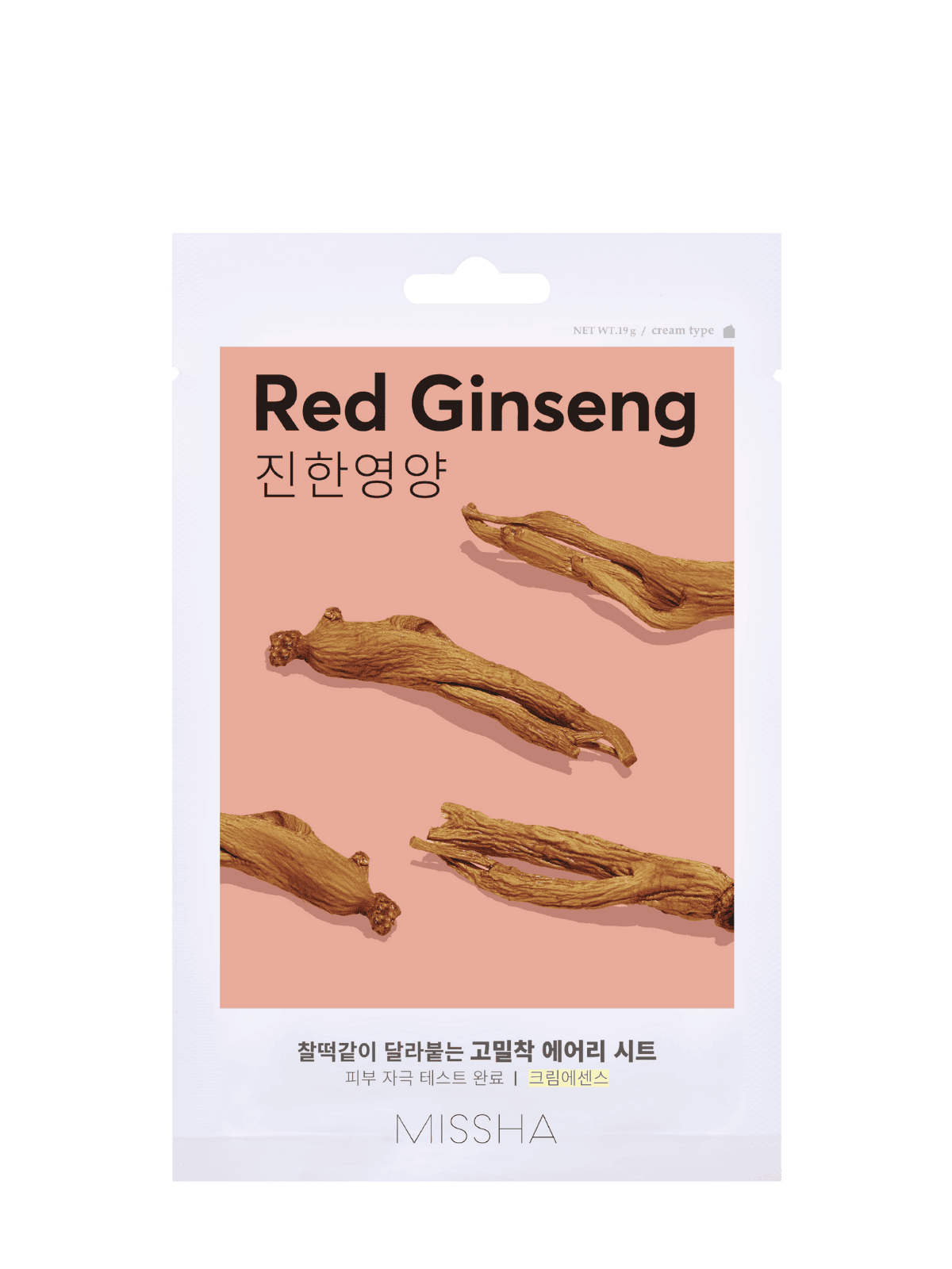 MISSHA Airy Fit Sheet Mask Red Ginseng 19g