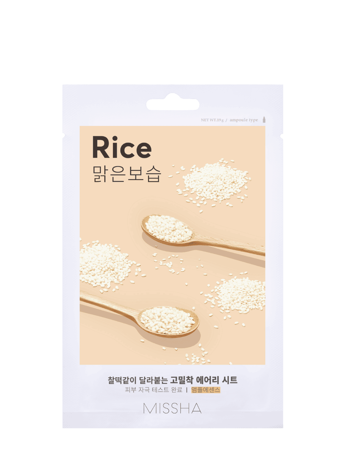 MISSHA Airy Fit Sheet Mask Ρύζι 19g