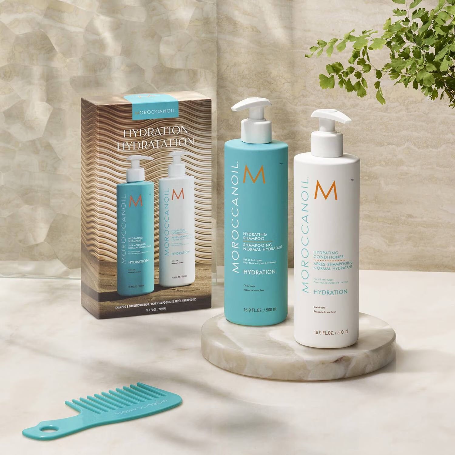 MOROCCANOIL Hydration Shampoo and Conditioner Set 500ml