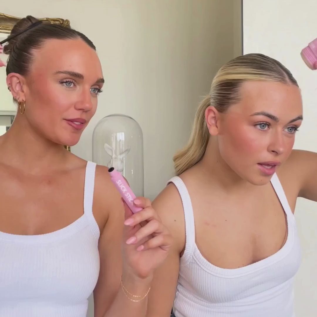 Load video: SlickHair Sleek Duo Ελέγχου Ξεφλουδίσματος