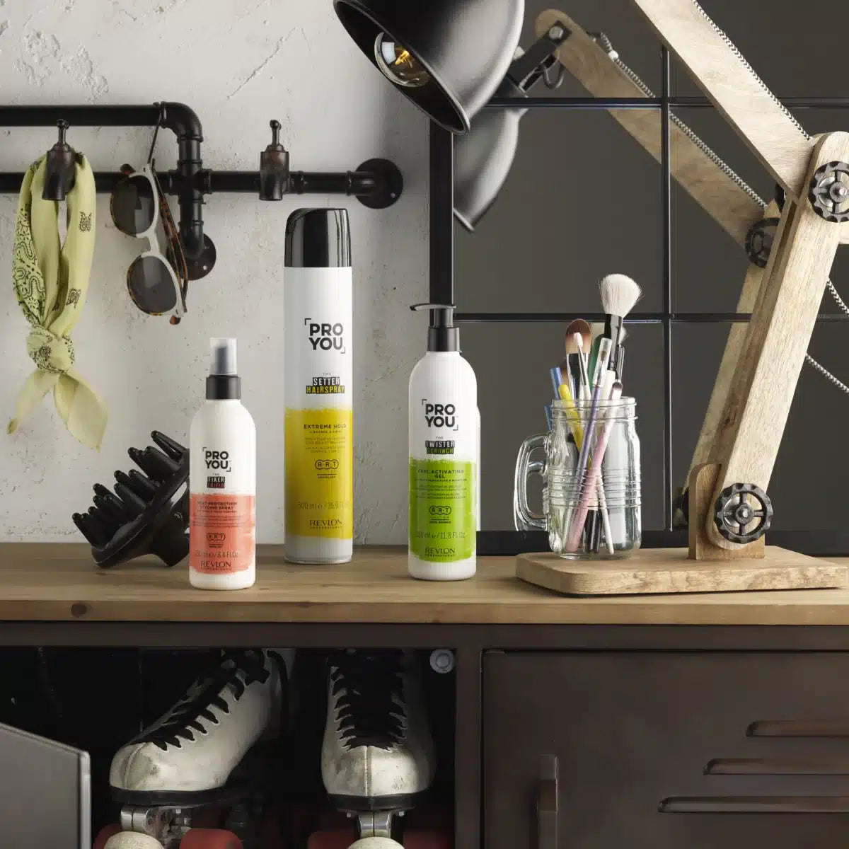 REVLON PROFESSIONAL PRO YOU The Fixer Shield Σπρέι Θερμοπροστασίας & Στυλ 250ml