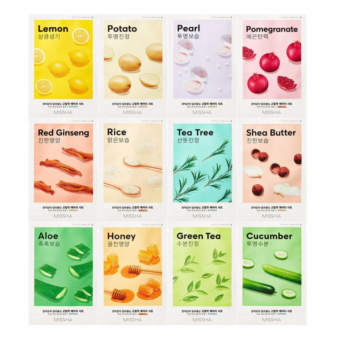MISSHA Airy Fit Sheet Mask Pearl 19g