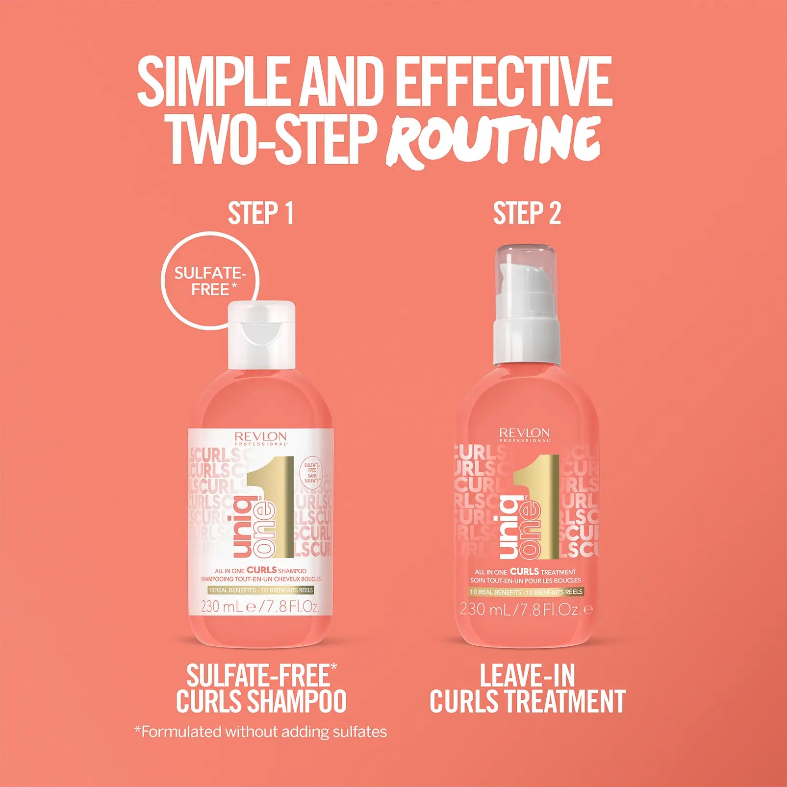 Revlon UniqOne Curls Σαμπουάν 230ml
