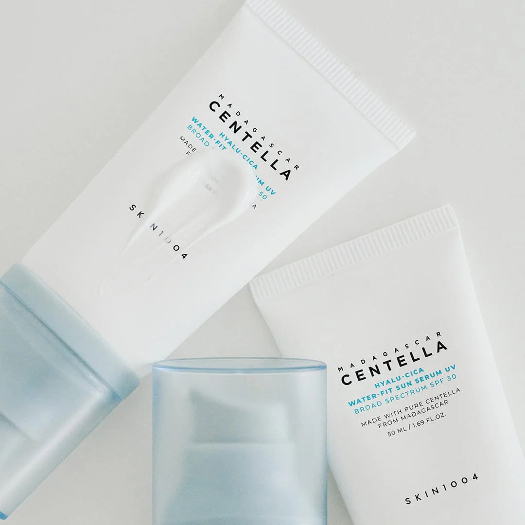 SKIN1004 Madagascar Centella Hyalu-Cica Water-Fit Sun Serum Twin Pack