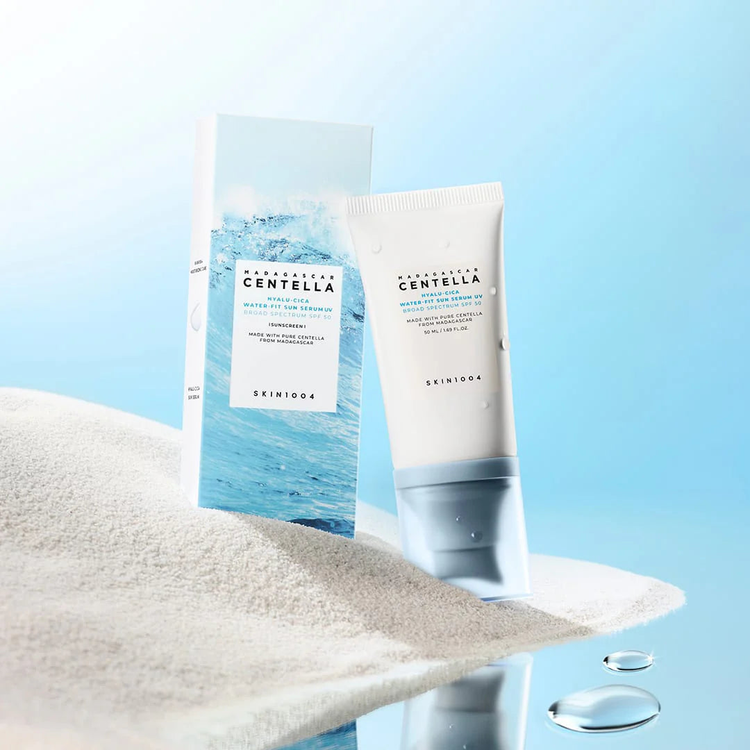 SKIN1004 Madagascar Centella Hyalu-Cica Water-Fit Sun Serum Twin Pack