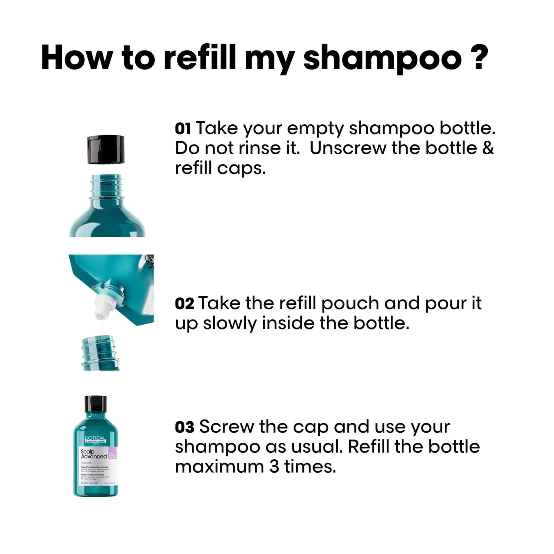 LOréal Scalp Advanced Shampoo for Anti-Discomfort 300ml