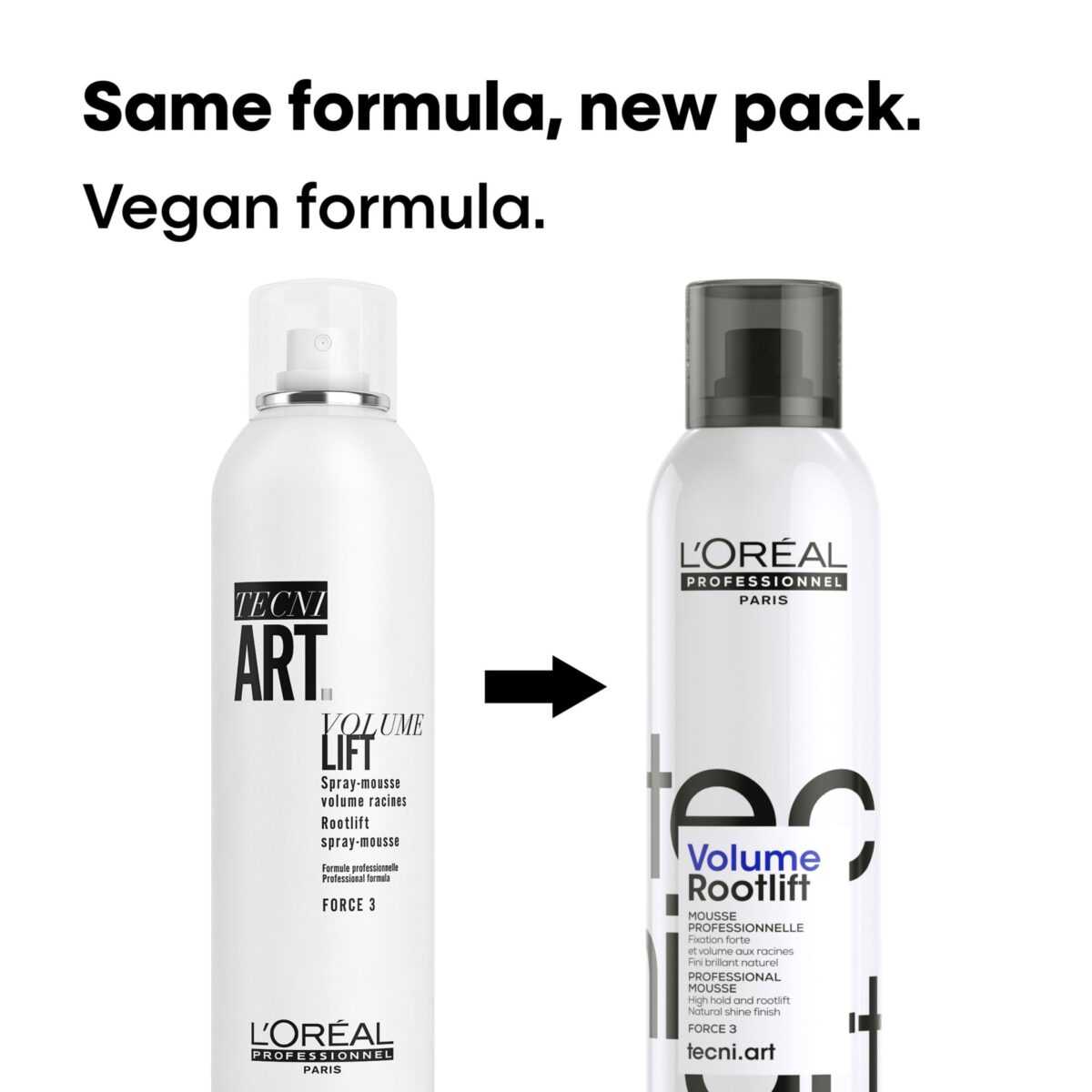 Loreal Professionnel Tecni.Art Volume Root Lift Mousse Force 3 250ml