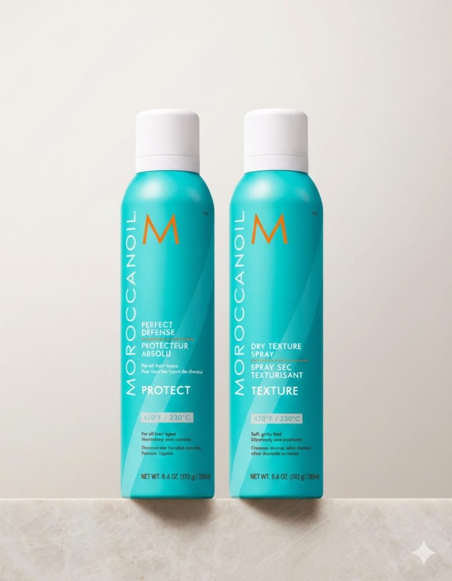 Moroccanoil Heat Protection and Texture Set