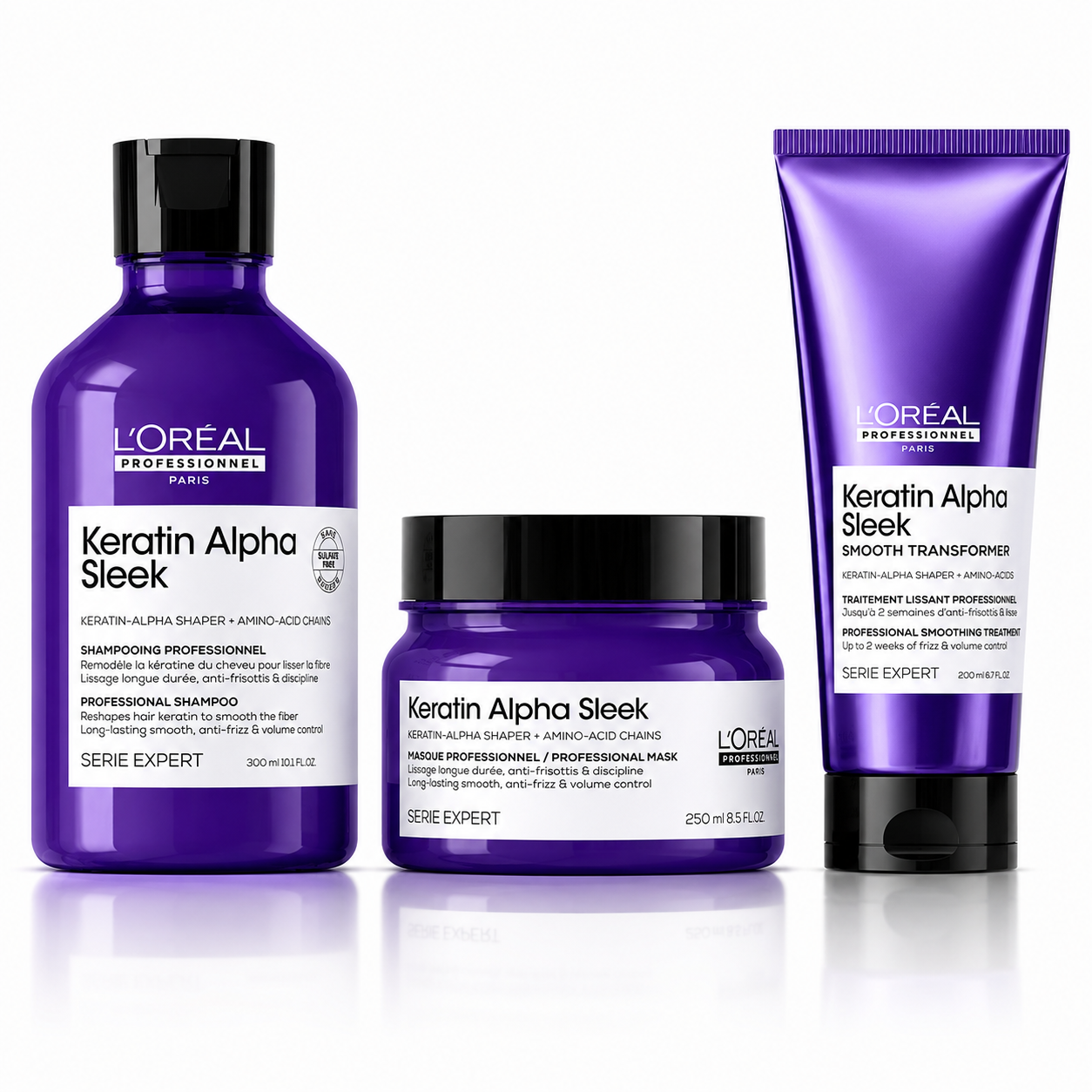 LOREAL PROFESSIONNEL Alpha Sleek Complete Smoothing Ritual