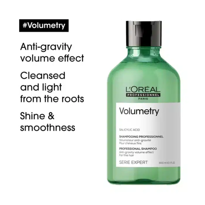 LOREAL PROFESSIONNEL VOLUMETRY SHAMPOO 300ML - Image 2