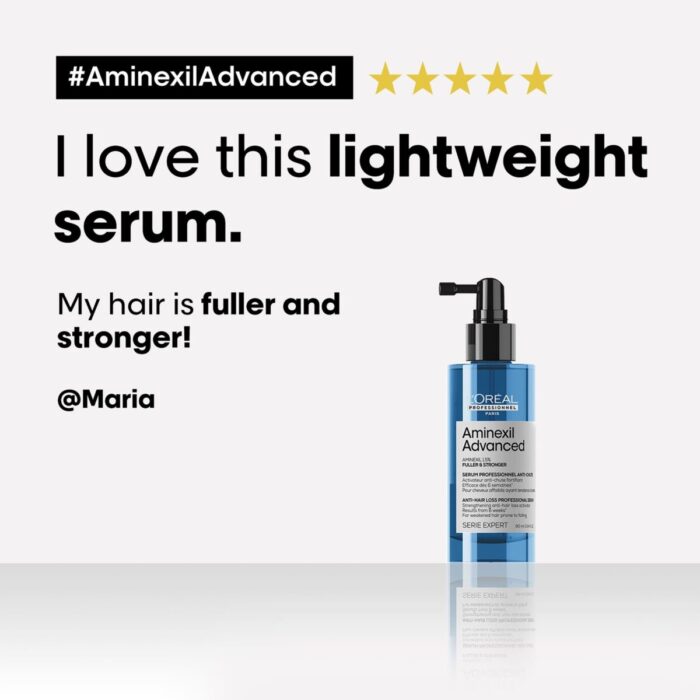 LOréal Professionnel Aminexil Advanced Anti-Hair Loss Activator Serum 90ml  - Image 3