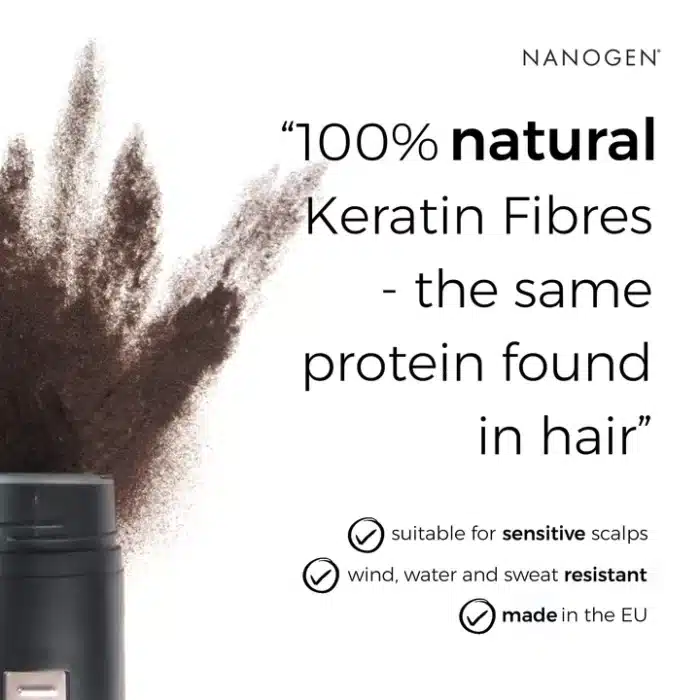 NANOGEN KERATIN HAIR FIBRES 15GR - Image 3