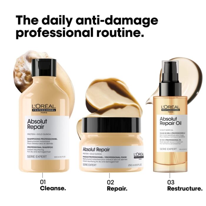 Loreal Professionnel Absolut Repair Instant Resurfacing Conditioner 200ml - Image 3
