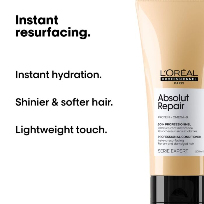 Loreal Professionnel Absolut Repair Instant Resurfacing Conditioner 200ml - Image 2