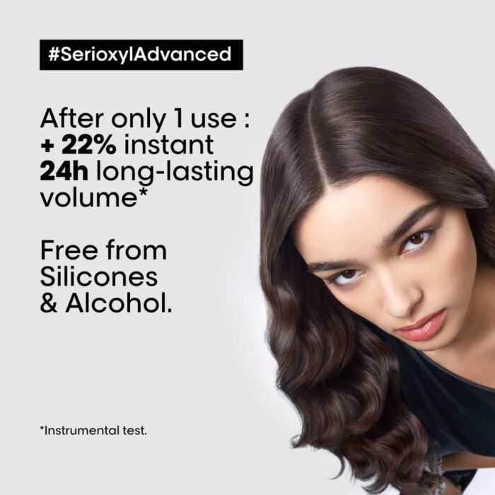 LOREAL Serie Expert Serioxyl Advanced Purifier bodifier shampoo 300ML - Image 5