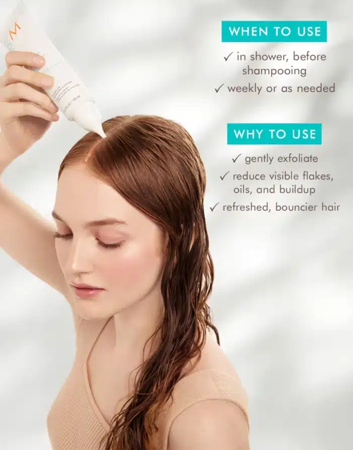MOROCCANOIL Purifying Pre-Wash Scalp Scrub 125ml - Image 5