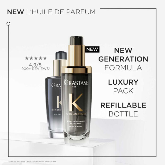 KÉRASTASE Chronologiste Huile de Parfum Revitalizing Hair Oil Refill 75ml - Image 2
