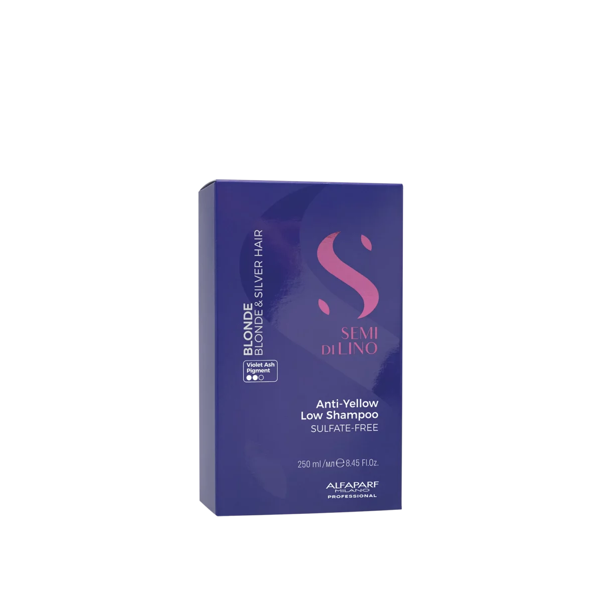 Semi Di Lino Anti-Yellow Low Shampoo 250ml - Image 4