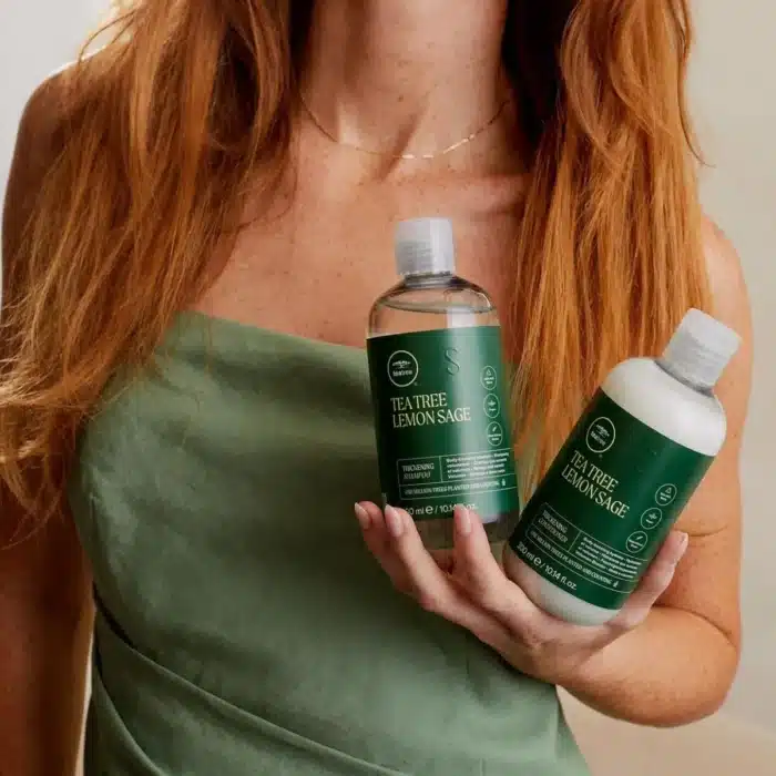 Tea Tree Lemon Sage Thickening Shampoo 300 ML - Image 4