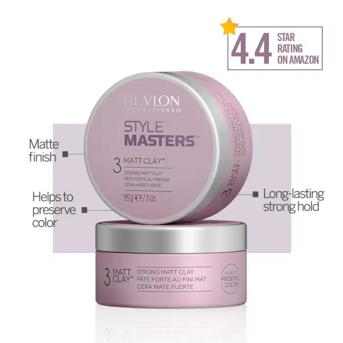 REVLON PROFESSIONAL Style Masters Creator Matt Clay 85g - Image 4