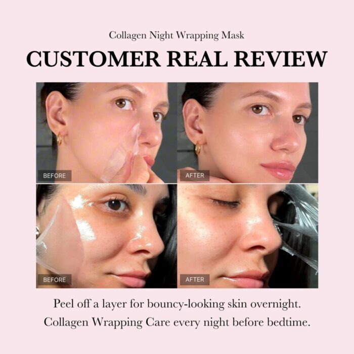 Medicube Collagen Night Wrapping Mask 75ml - Image 3