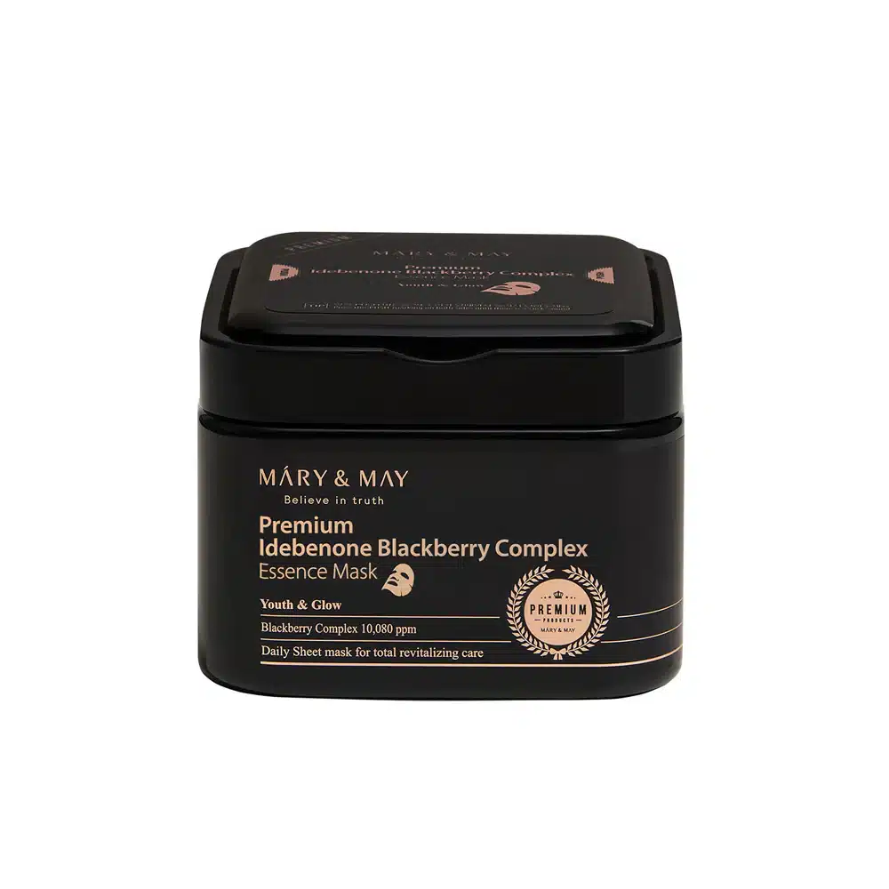 Mary&May Premium Idebenone Blackberry Complex Essence Mask 20EA