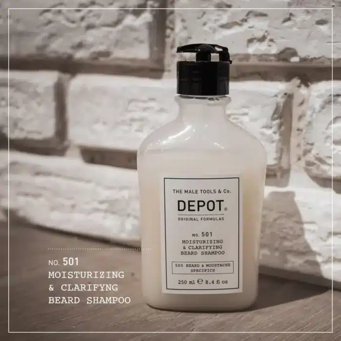 No. 501 Moisturizing&Clarifying Beard Shampoo 250ml - Image 4