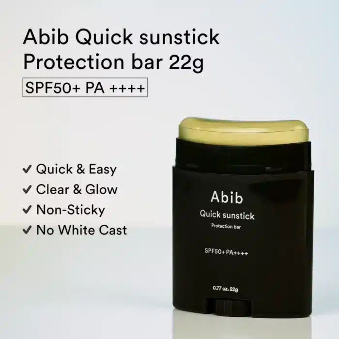 Abib Quick Sunstick Protection Bar SPF50+ PA++++ 22g - Image 6