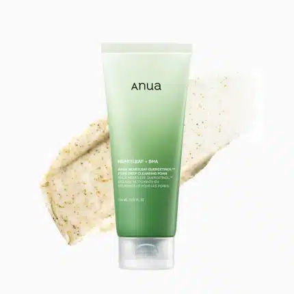 ANUA Heartleaf Quercetinol Pore Deep Cleansing Foam 150 ml  | Deep Pore & Soothing Care