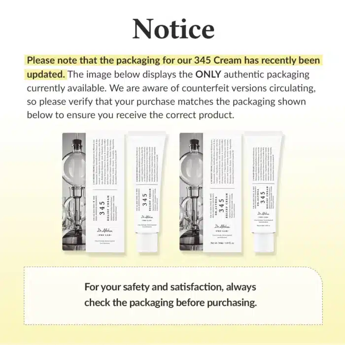 Dr.Althea 345 Relief Cream 50ml - Image 2