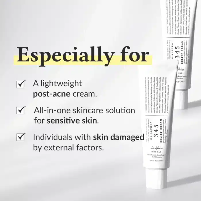 Dr.Althea 345 Relief Cream 50ml - Image 7