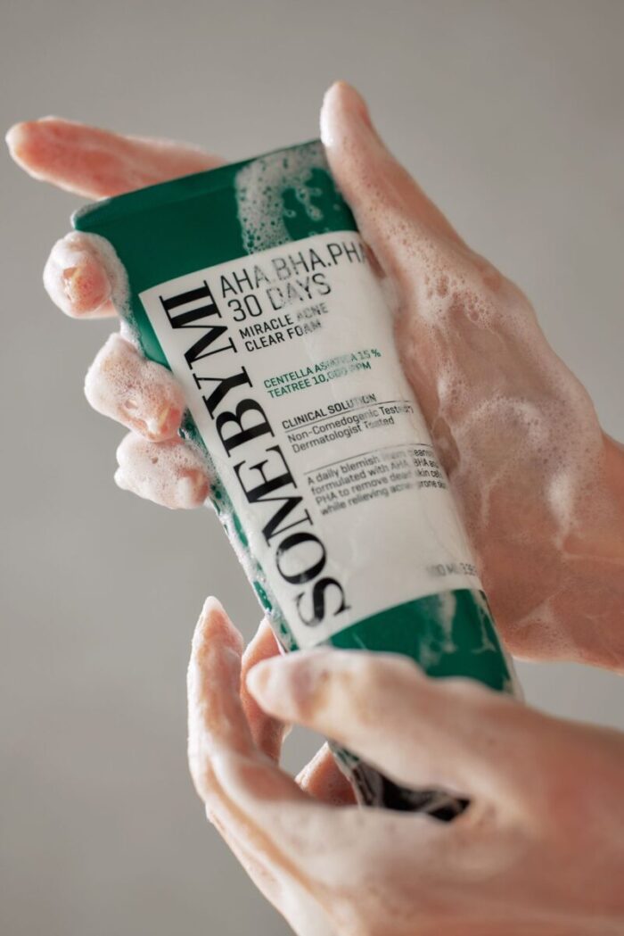 SOME BY MI AHA-BHA-PHA Miracle Acne Clear Foam 100ml - Image 3