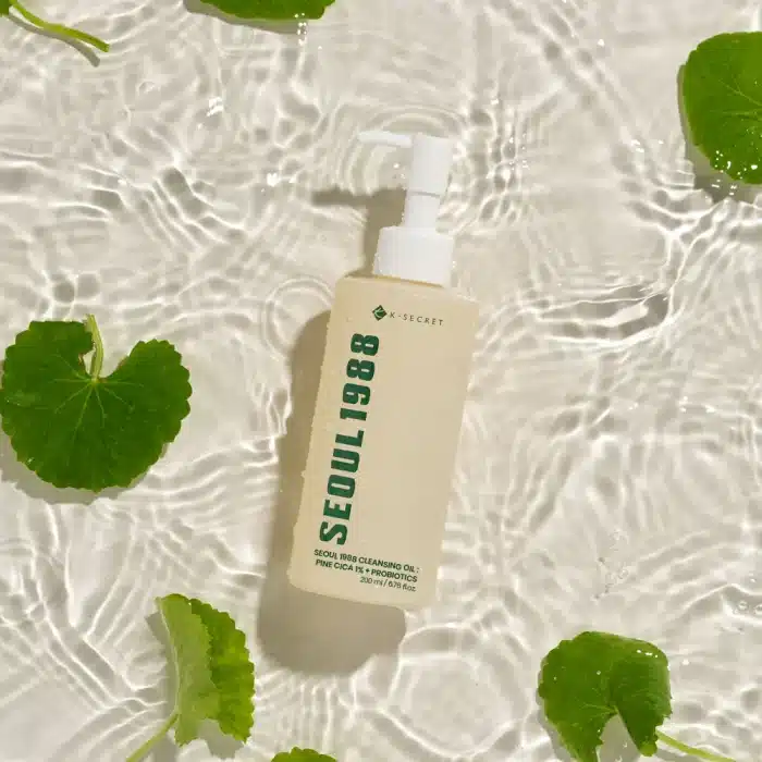 SEOUL 1988 Cleansing Oil : Pine Cica 1% + Probiotics 200ml - Image 2