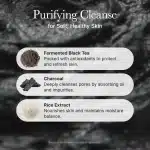 Arencia Black Tea Rice Mochi Cleanser 120g - Image 6