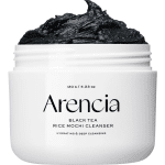 Arencia Black Tea Rice Mochi Cleanser 120g | peggymou