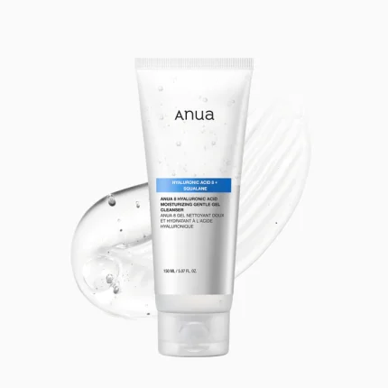 ANUA 8 Hyaluronic Acid Moisturizing Gentle Gel Cleanser 150ml | peggymou