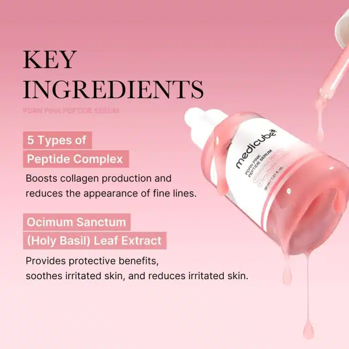 Medicube PDRN Pink Peptide Serum 30ml - Image 2