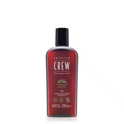American Crew 3-IN-1 Tea Tree 250ml | Purifying All-in-One Cleanser