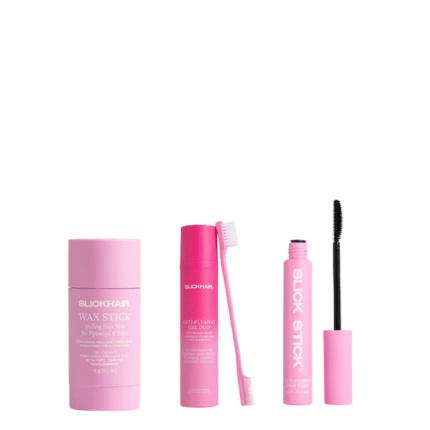 SLICKHAIR Ultimate Styling Trio | Slick Stick, Anti-Flyaway Gel & Wax Stick | Peggymou.com Online