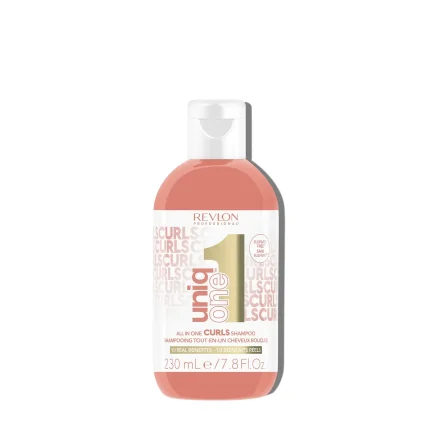 Revlon UniqOne Curls Shampoo 230ml | Hydrating Curl-Defining Shampoo